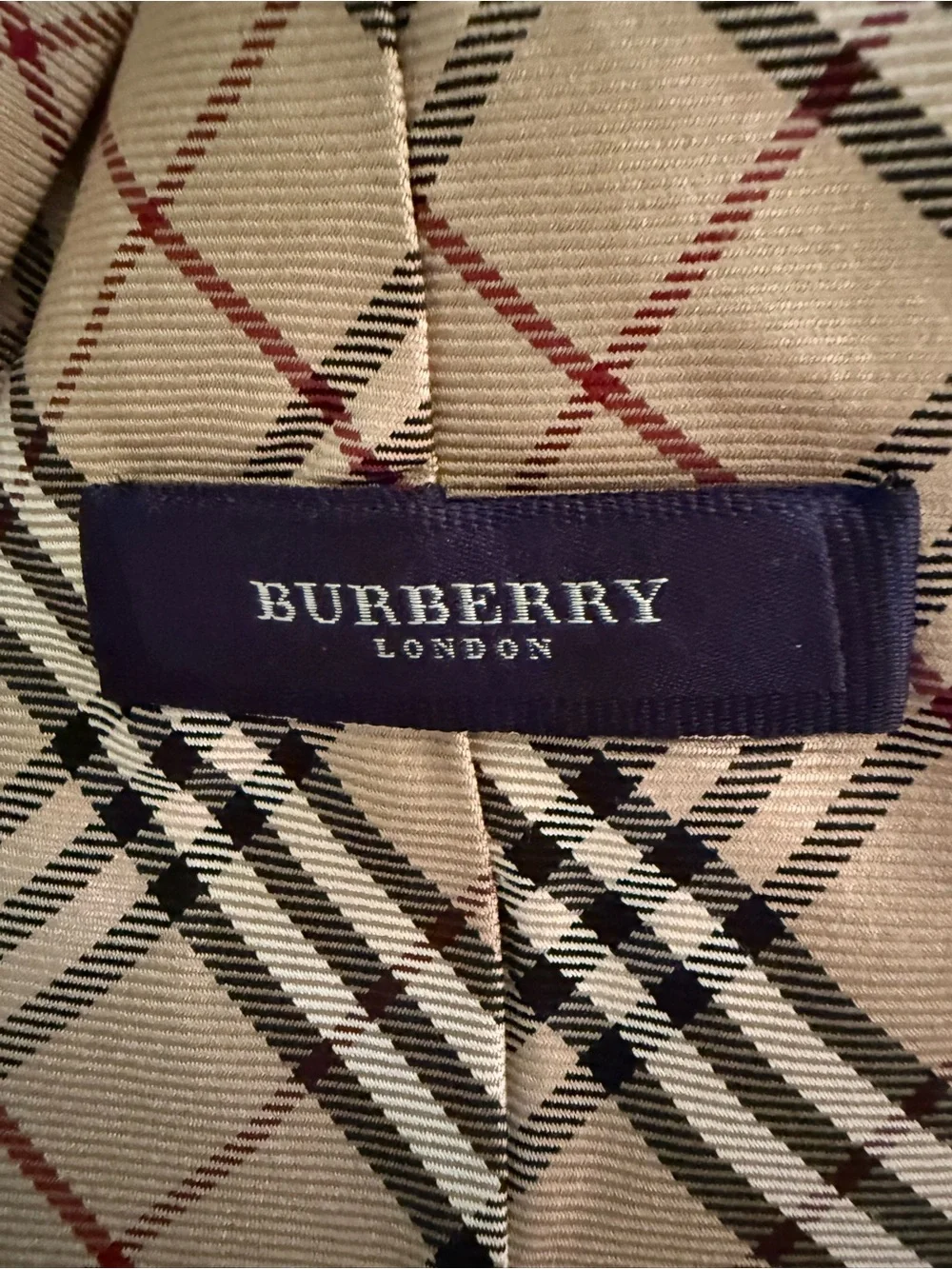 Burberry elegant tie